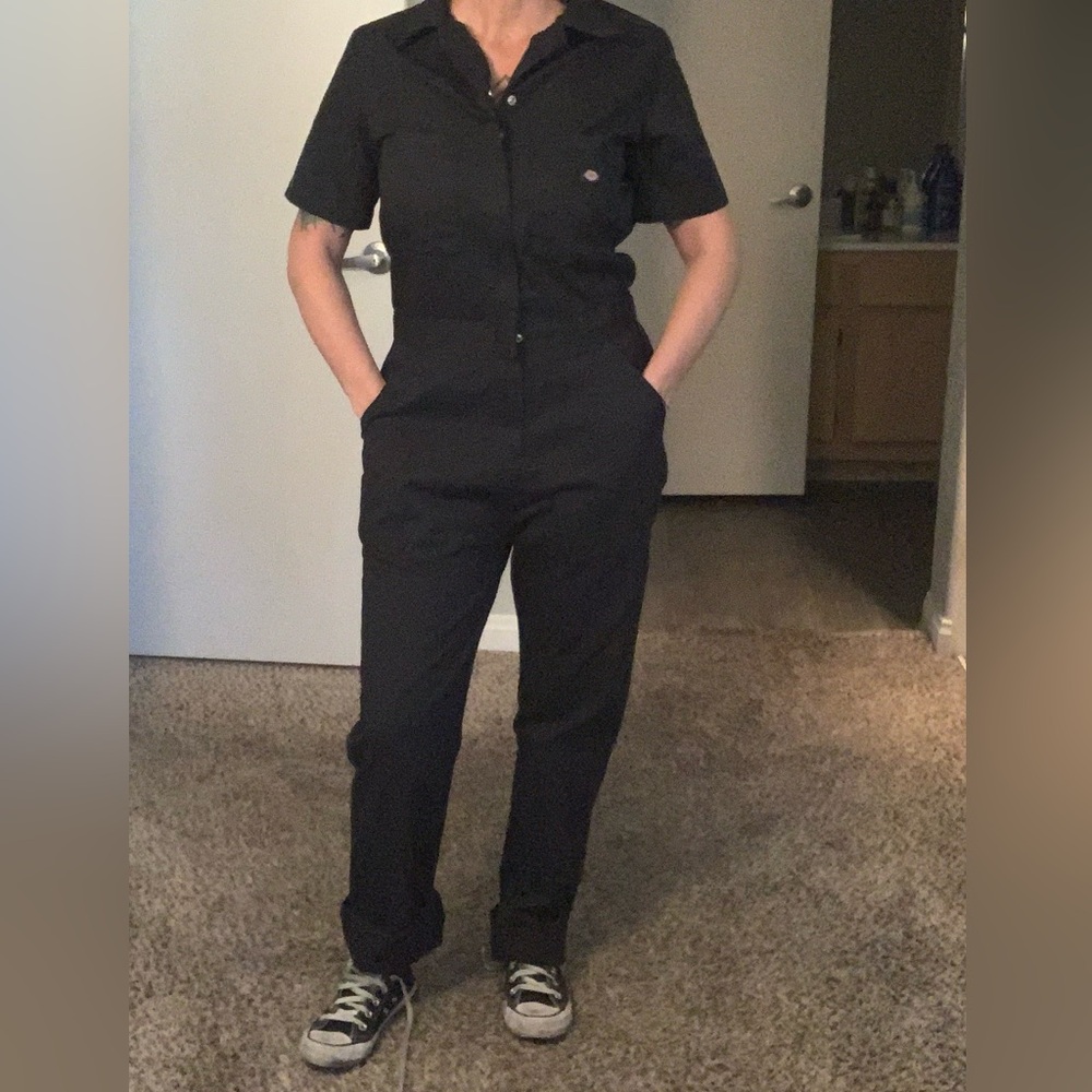 Dickies women’s short sleeve coveralls